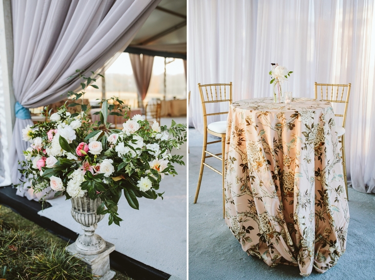 Wedding Flowers, Wedding tablecloth